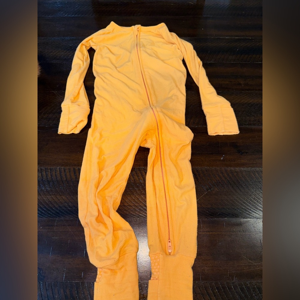 The Sleepy Sloth Orange Zippy 2T